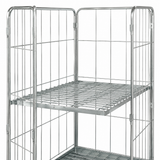 Removable Jumbo Roll Cage Shelf | Heavy-Duty Container Shelving Insert