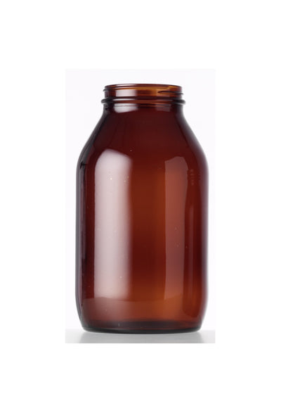 500ml Amber Powder Glass Jar