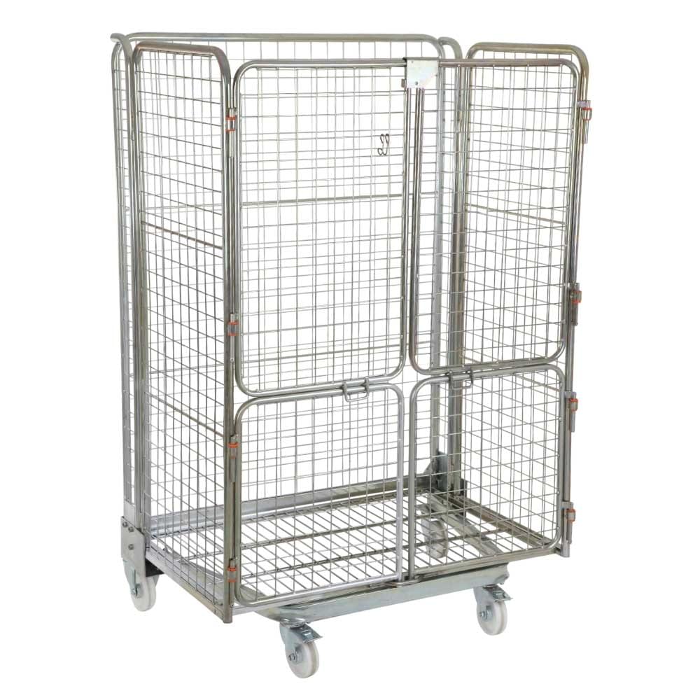 Jumbo 4 Sided Mesh Roll Cage Roll Cage & Container Secure Storage