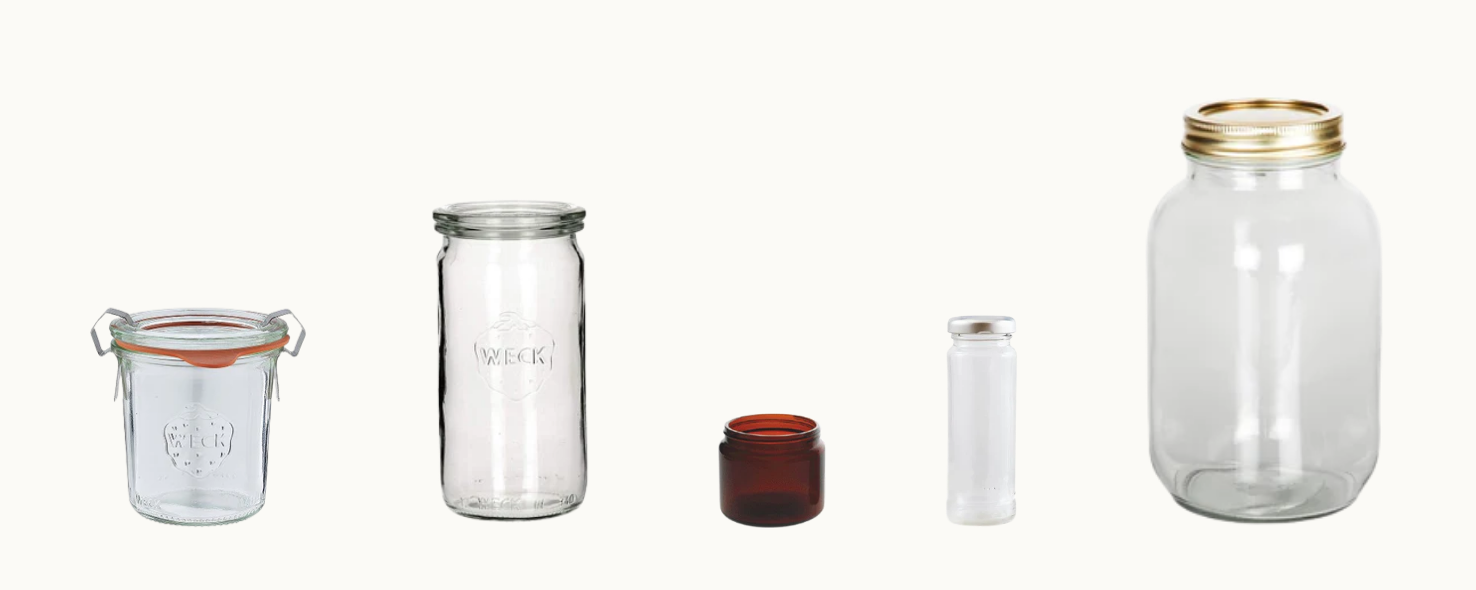 New Range of Glass Jars At AB Handling – AB Handling & Packaging