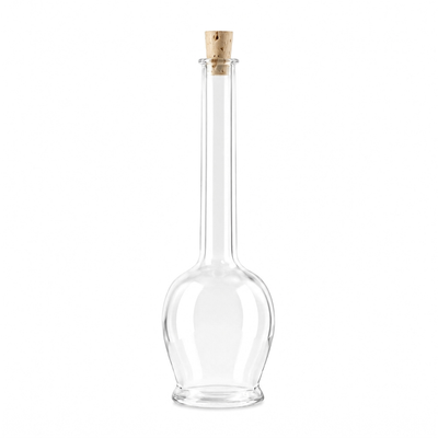 100ml Ravello Glass Oil Empty Bottle (Cork Opening)