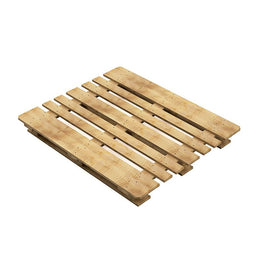 CP4 Chemical Wooden Pallet 1300 x 1100 x 138mm | New Heavy Duty Industrial Pallet | 1000kg Load Capacity | 3 Skids