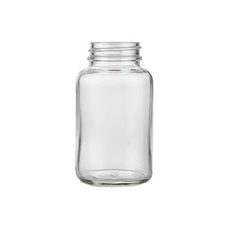 150ml Clear Glass Powder Jar – Cosmetic & Beauty Storage Jar