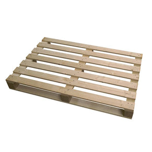 ISPM 15 heat treated wooden export pallet 1200 x 800 x 127mm with 3 skids