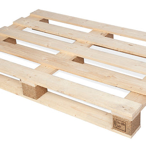 Heavy Wooden One-Way Pallet 1200 x 800 x 123mm | ISPM 15 Export Ready | 850kg Load Capacity