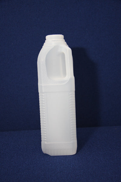 1 Litre Polyethylene Milk Containers (Square Base)