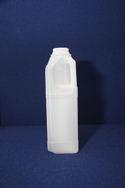 1 Litre Polyethylene Milk Containers (Square Base)