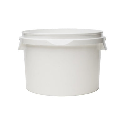 2.5L Food Grade Plastic Pail with Lid – 2500ml Food Storage Container