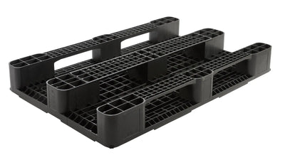 Heavy Duty Reinforced Plastic Euro Pallet 1200 x 800 x 145mm – Closed Deck | 1600kg Dynamic Load | Rackable