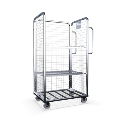 Three Sided Merchandise Picking Trolley