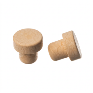 22.5mm Synthetic 'Beige Top' Cork Stopper