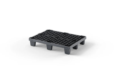 Heavy Duty Nestable Plastic Pallet 800 x 600 x 130mm – HDPE-PP | 1000kg Dynamic Load