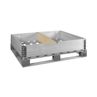 Pallet Collar Divider 1200 x 1000 x 200mm – Multiplex Partition Wall (2 Compartments, Short Side)