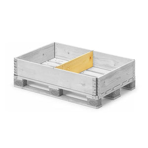 Multiplex plywood pallet collar divider measuring 750 x 9 x 195mm for 1200 x 800 x 200mm pallet collars