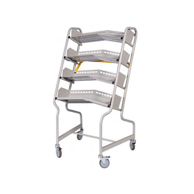 Nestable Mail Tray Trolley