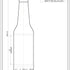 330ml Amber Glass Oneway Beer Bottle - Ardagh