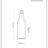 500ml Flint Glass Ale Oneway Beer Bottle - Ardagh