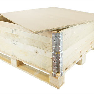 Chipboard Pallet Collar Lid 1200 x 1000 x 9mm – Particle Board Cover with Fixing Battens