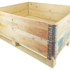 Used Wooden Pallet Collar 1200 x 1000 x 200mm – Foldable & Stackable | Sustainable Choice