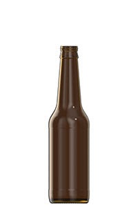 330ml Amber Glass Oneway Beer Bottle - Ardagh