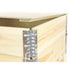 Chipboard Pallet Collar Lid 1200 x 800 x 9mm – Particle Board Cover with Fixing Battens