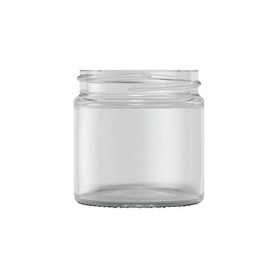 60ml Clear Ointment Glass Jar – Wide Mouth Cosmetic & Balm Container