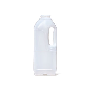Conteneurs de lait en polyéthylène de 1 litre (base ronde)
