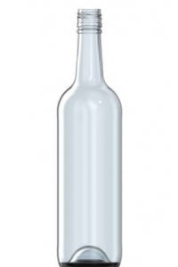 750ml Flint Glass Bordelesa Oneway Wine Bottle - Ardagh