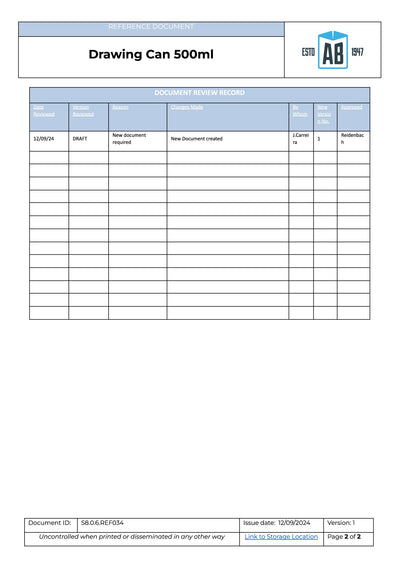 Canette en aluminium de boisson 440ml