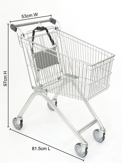 Shopping Trolley - Refurbished 90 Litre with Child Seat
