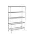 Zinc Wire Shelving – Static Unit 1895mm High | 5 Tier Heavy Duty Storage Rack