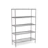 Stainless Steel Wire Shelving – Static Unit 1800mm High, 5 Tier, Catering & Hospital Grade