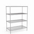Stainless Steel Wire Shelving – Static Unit 1650mm High, 4 Tier, Catering & Hospital Grade
