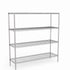 Stainless Steel Wire Shelving – Static Unit 1650mm High, 4 Tier, Catering & Hospital Grade