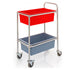 2 Tier Trolley with 37 Litre Nesting Box Containers