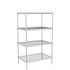 Zinc Wire Shelving – Static Unit 1590mm High | 4 Tier Heavy Duty Storage Rack