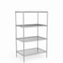 Stainless Steel Wire Shelving – Static Unit 1650mm High, 4 Tier, Catering & Hospital Grade