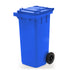 120 Litre Wheeled Waste Bin – HDPE Recycling & Wheelie Bin with Hinged Lid