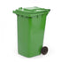 240 Litre Wheeled Waste Bin – HDPE Recycling & Wheelie Bin with Hinged Lid