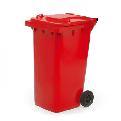 240 Litre Wheeled Waste Bin – HDPE Recycling & Wheelie Bin with Hinged Lid