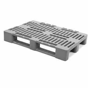 H1 Palette Hygiénique – 1200x800x160mm – Plateforme Ouverte avec Bord Relevé HDPE de Qualité Alimentaire 1000kg Charge de Rangement