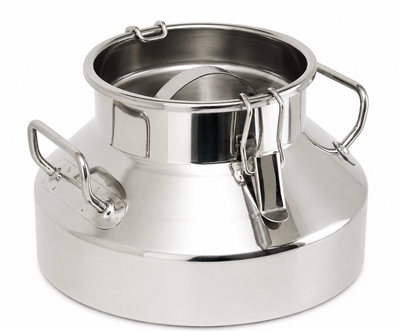 Bidon à lait en acier inoxydable de 10 litres – Transport durable et étanche