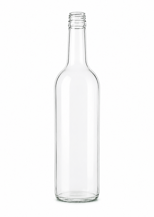 Bouteille d'eau en verre de montagne 500 ml