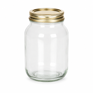 500ml Plain Mason Glass Jar