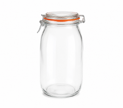 Bocal en verre Kilnclip de 1500 ml