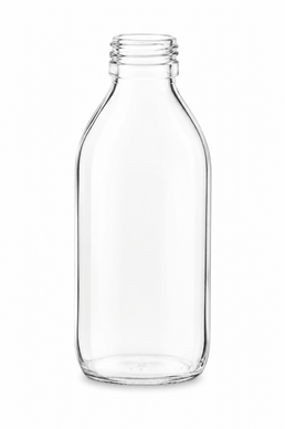 Bouteille en verre clair Alpha de 150 ml