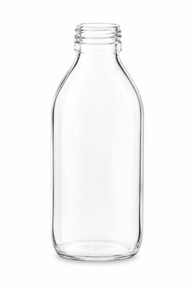 Bouteille en verre clair Alpha de 150 ml