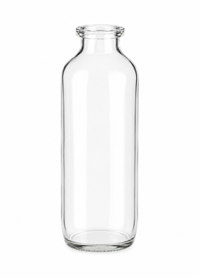 Bouteille en verre traditionnelle de 473 ml (16 oz) avec ouverture en liège