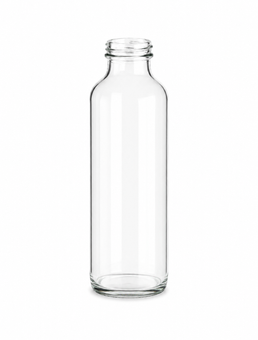 Bouteille d'huile en verre traditionnelle de 235 ml (8 oz) (col tournant)