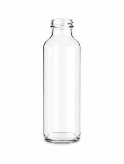 Bouteille d'huile en verre traditionnelle de 235 ml (8 oz) (col tournant)